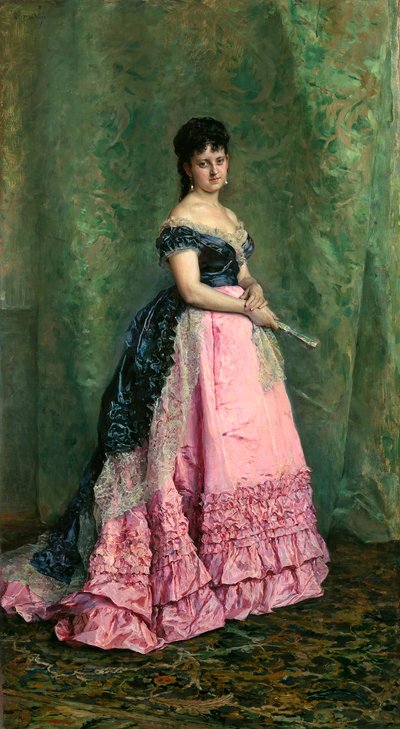 Manuela de Errazun by Raimundo de Madrazo y Garreta